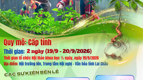 Hội thảo khoa học “Sâm Lai Châu - Tinh hoa đại ngàn Tây Bắc”