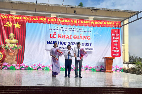 CÁC TRƯỜNG HỌC TRÊN ĐỊA BÀN XÃ THU LŨM TƯNG BỪNG KHAI GIẢNG NĂM HỌC 2026 – 2027