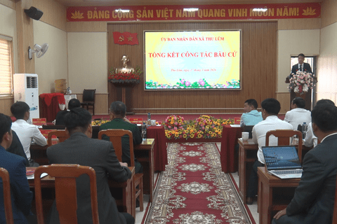 Thu Lũm:  Tổng kết công tác bầu cử đại biểu Quốc hội và đại biểu HĐND các cấp nhiệm kỳ 2026-2031