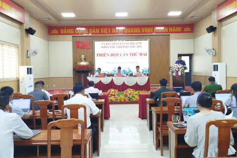 Phiên họp UBND xã lần thứ hai, nhiệm kỳ 2026-2031