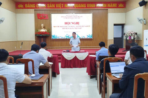 Hội nghị BCĐ Cuộc vận động “Người Việt Nam ưu tiên dùng hàng Việt Nam” xã Thu Lũm