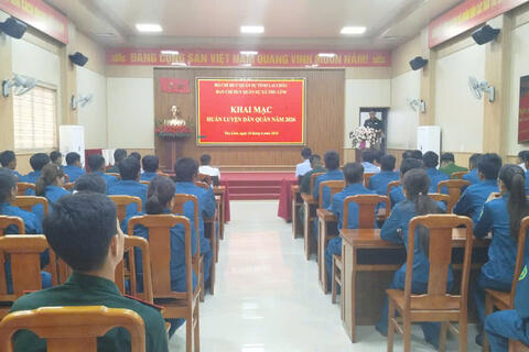 KHAI MẠC HUẤN LUYỆN DÂN QUÂN NĂM 2026
