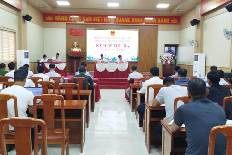 Kỳ họp thứ ba (kỳ họp chuyên đề) HĐND xã khóa XXII, nhiệm kỳ 2026 – 2031